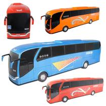 Ônibus de Viagem Brinquedo Colecionável Iveco Grande 42cm