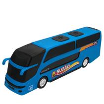 Ônibus de Viagem Buzão Azul Brinquedo Infantil