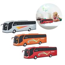 Ônibus De Viagem Iveco Brinquedo Miniatura Realista
