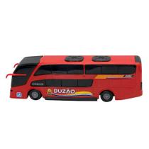 Ônibus de Viagem Pequeno Buzão Vermelho Brinquedo Infantil