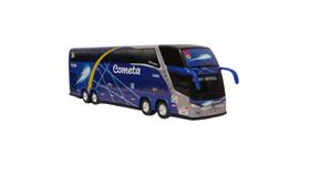 Ônibus Em Miniatura Cometa Halley 2 Andares 1800 Dd G7