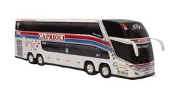 Ônibus Em Miniatura Viação Caprioli 2 Andares - Marcopolo G7 DD - G8 - mini - Miniatura - Min