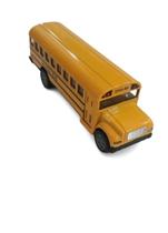 Ônibus Escolar Amarelo De Metal Fricção C/ 1 Un Miki Toy