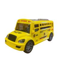 Ônibus Escolar Com Fricção Amarelo 000987 - Shiny Toys
