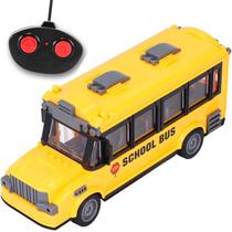 Ônibus Escolar de Controle Remoto 4Ch 1:30 City Bus 27Mhz - LX Toys