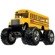 Ônibus Escolar de Metal - Toy Monster KinsFun 5 Polegadas Ônibus Escolar de Metal - Toy Monster KinsFun 5 Polegadas