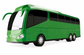 Ônibus Executivo Infantil 45cm Roda Livre Grande - Roma Bus -