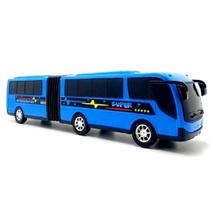 Ônibus Grande Brinquedo Sanfonado Miniatura Articulado
