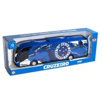 Ônibus Miniatura Do Cruzeiro Replica - Usual Brinquedos Ônibus Miniatura Do Cruzeiro Replica - Usual Brinquedos