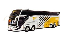 Ônibus Miniatura Vale Do Ouro G8 4 Eixos 30 Centímetros - 1800 G7 G8 Dd Rodoviário