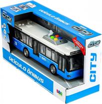 Ônibus Veículo Mega City Com Luz E Som - BBR Toys R3234c Ônibus Veículo Mega City Com Luz E Som - BBR Toys R3234c