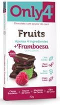 Only4 70 Cacau C/Fruit Framboesa 70g Only4 70 Cacau C/Fruit Framboesa 70g
