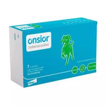 Onsior 20 mg Anti-inflamatório para cães 7 comprimidos - Elanco