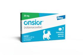 Onsior 20mg AntiinflamatRio Caes De 10 A 20kg C 7 Comp. Onsior 20mg AntiinflamatRio Caes De 10 A 20kg C 7 Comp.