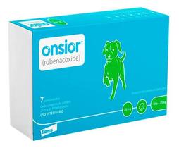 Onsior 20mg Elanco Cães 10kg A 20kg Com 7 Comprimidos