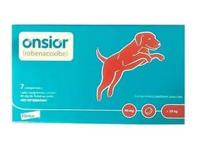 Onsior 40mg Anti-inflamatório Cães Acima De 20kg C/ 7 Comp.