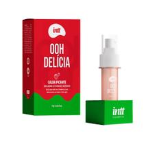 Ooh Delicia Calda Beijável Picante Morango Azedinho 11g.