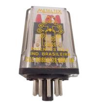 OP3RA4/11 Relé Industrial 3Reversíveis 220VCC 12A -11PINOS PLUG-IN Metaltex OP3RA4/11 Relé Industrial 3Reversíveis 220VCC 12A -11PINOS PLUG-IN Metaltex