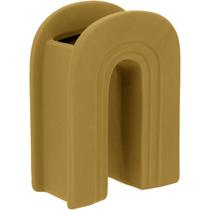 OPALA VASO 18x14x7cm CERÂMICA AMARELO OPALA VASO 18x14x7cm CERÂMICA AMARELO