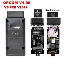 Opel Opcom V1.99 OBD2 CAN-BUS Leitor De Código De Diagnóstico PIC18F458 FTDI FT232RL Ferramenta De
