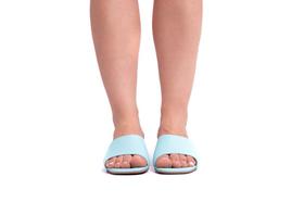 Open Mule Luiza Blue Open Mule Luiza Blue