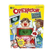 Operação X-Ray Match Up Board Game para 2 ou mais jogadores, jogo de correspondência para crianças de 4 anos ou mais, com luzes e sons - Hasbro Gaming