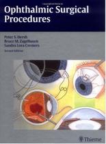 Ophthalmic surgical procedures - Thieme Publishers Inc/maple Press