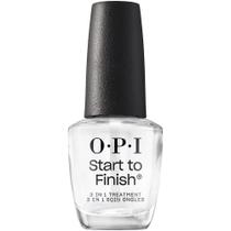 OPI Start to Finish - Base, Top Coat e Tratamento de Unhas 3 em 1 (15ml)