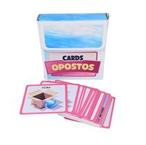 Opostos - Cartas de PVC para Trabalhar Sentidos Opostos Opostos - Cartas de PVC para Trabalhar Sentidos Opostos