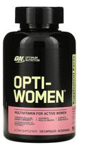 Opti-Women Multivitamínico Optimum Nutrition 120 Caps Para Mulheres