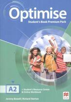 Optimise students book premium pack a2 - MACMILLAN DO BRASIL