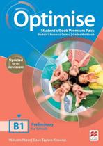Optimise students book premium pack b1 - MACMILLAN EDUCATION