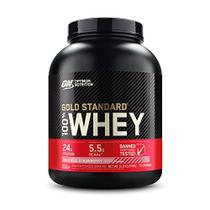 Optimum Nutrition Gold Standard 100% Whey Protein Powder, Morango Delicioso, 5 Libras (a embalagem pode variar)