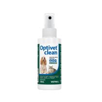Optivet Clean Vetnil para cães e gatos 100 ml