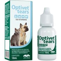 Optivet Tears 10 ml Cães e Gatos - Vetnil Optivet Tears 10 ml Cães e Gatos - Vetnil