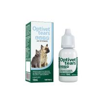Optivet Tears 10 ml Cães e Gatos - Vetnil