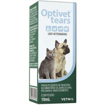 Optivet Tears Pet Vetnil Solução Oftálmica para Cães e Gatos - 10 mL Optivet Tears Pet Vetnil Solução Oftálmica para Cães e Gatos - 10 mL
