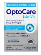 Optocare Lubrivit Omega 3 E 6 Zinco 60 Cápsulas Gelatinosas - KLEY HERTZ LABORATORIO