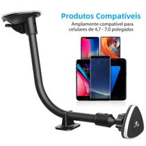 OPTUP Suporte Magnético para Celular - 4 Fortes Imãs no Suporte Magnético - Suporte para Celular - Base Triangular