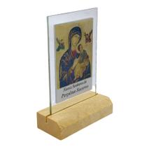 Oração de Mesa Pedestal Nossa Senhora Do Perpétuo Socorro