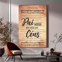 Oração Pai nosso que estás nos Céus 60cm x 90cm