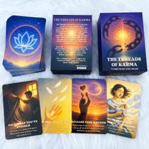Oracle Cards DPEHAKMK Karmic Healing para iniciantes com 75 cartas
