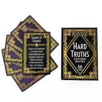 Oracle Deck Pauseology Hard Truths 66 cartas com significados Oracle Deck Pauseology Hard Truths 66 cartas com significados