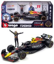 Oracle Red Bull Racing RB19 c/ Boneco - Sergio Perez 11 - Formula 1 2023 - 1/24 - Bburago