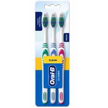 Oral-B Clean Classic Escova MaciaSuave Com 3und Oral-B Clean Classic Escova MaciaSuave Com 3und