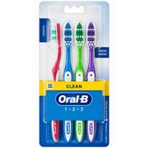 Oral-B Clean Pack Família Média com Tampa 4 Unds Oral-B Clean Pack Família Média com Tampa 4 Unds