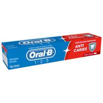 Oral-b creme dental 1-2-3 anticáries com 70g