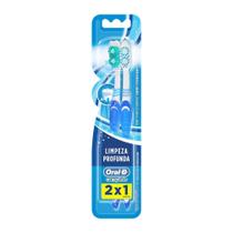 Oral-b escova dental complete limpeza profunda com 2 unidades