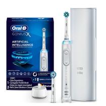 Oral-B Genius X Kit Escova Elétrica + 2 Refis Sensi Ultrafino e CrossAction - Oral B