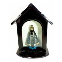 Oratório Capela Madeira Com Imagem Nossa Senhora Aparecida Oratório Capela Madeira Com Imagem Nossa Senhora Aparecida